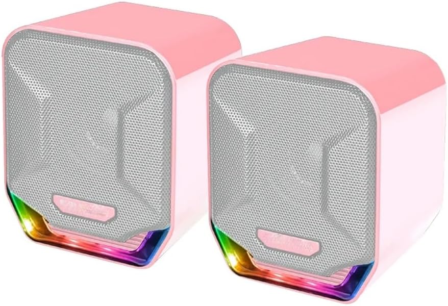 Computer Speaker 3.5MM Plug Stereo Surround Wired for Desktop PC Laptop TV Box Gamer