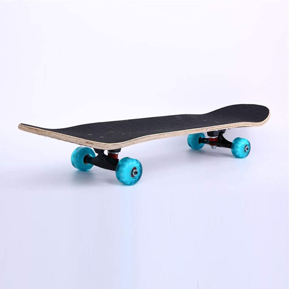 Skateboard 31 x 8 Inch Fun Printed Complete Skateboards 8 Layer Canadian Maple Wood Cruiser Skateboards for Beginners Kids Boys Girls Teens Adults