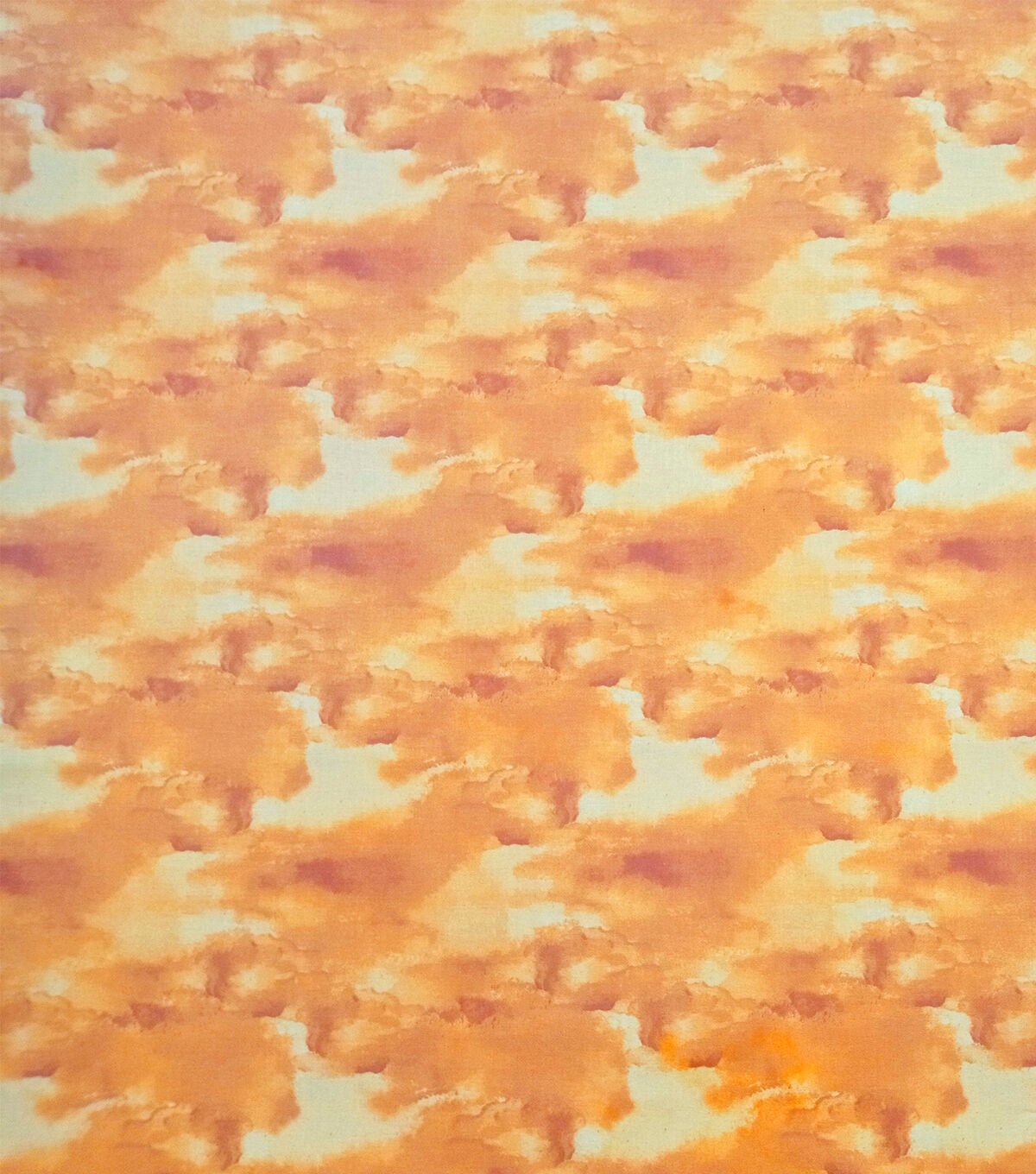 Apricot Watercolor Cotton Fabric by Keepsake Calico