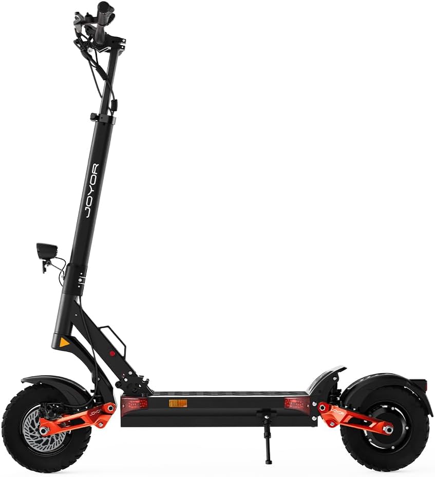 JOYOR S5/S10-S/T10 Electric Scooters, Foldable E-Scooter, 600W-2000W Motor, Disc/Hydraulic Brakes, 31-44 MPH Top Speed, 34-48 Miles Range, 10