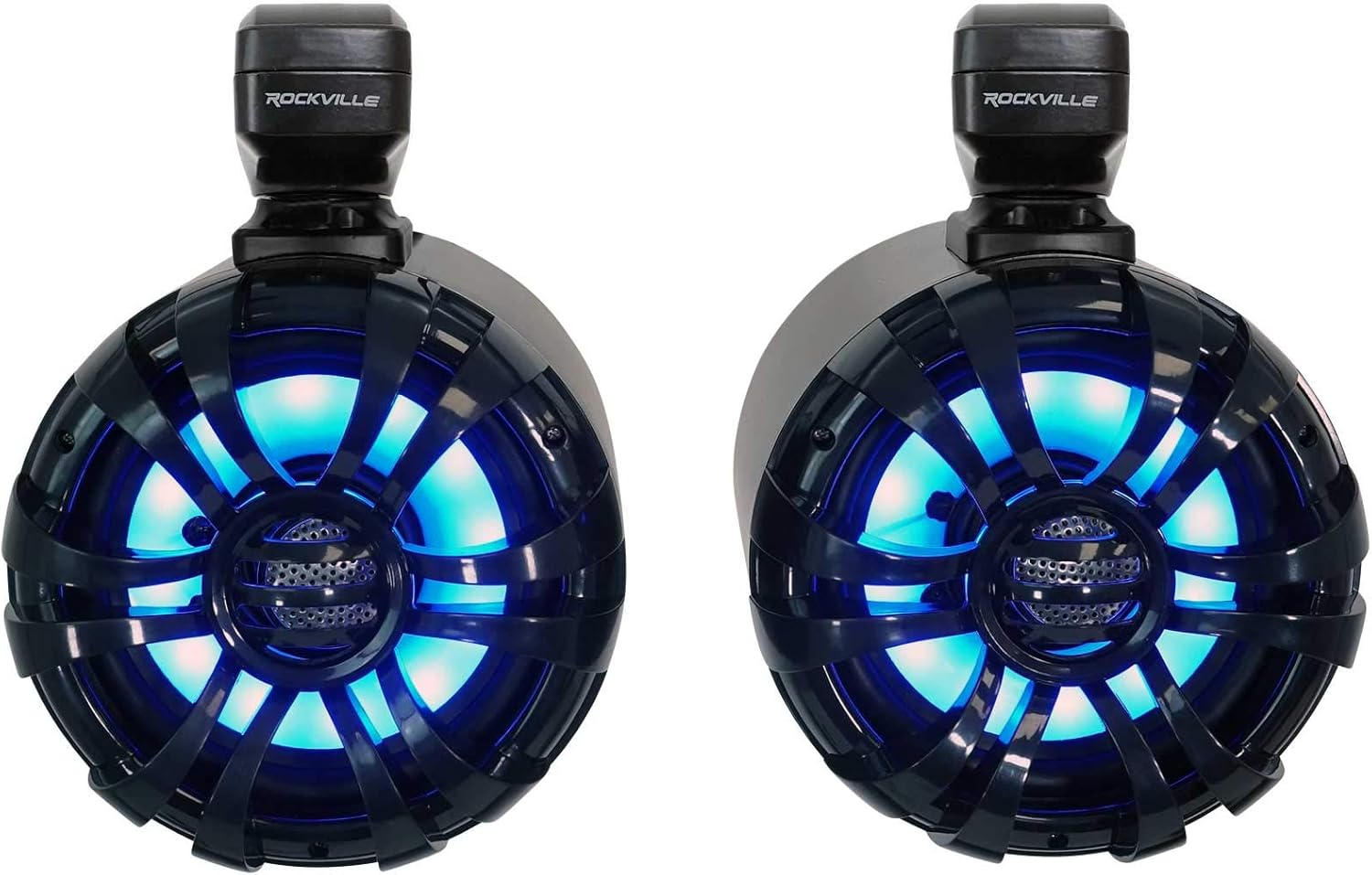 Rockville Pair WB65KLED Black 600W 6.5