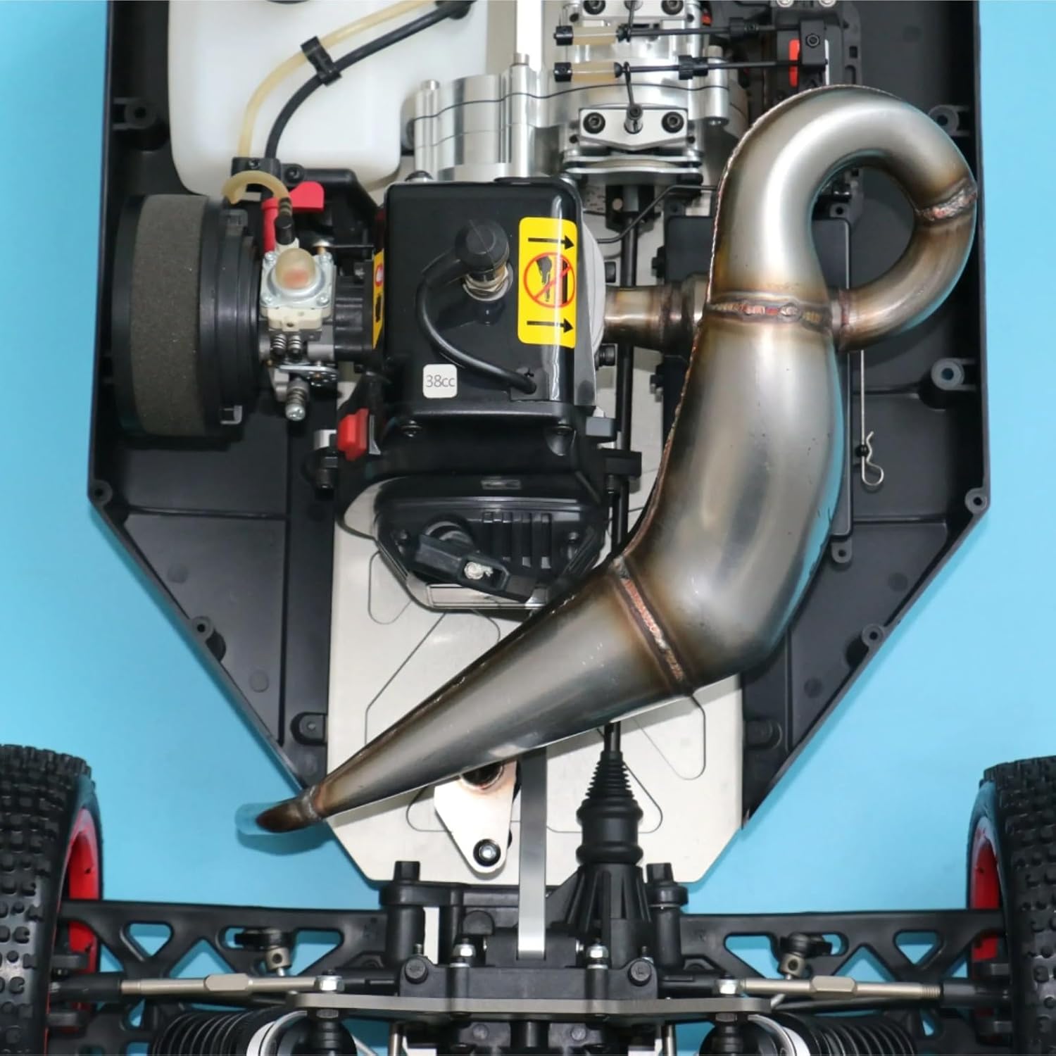 RC Car Parts Compatible With Losi 5ive-t For Rovan LT For King Motor X2 QL FID For RACING 1/5 RC Car Upgrade Parts Metal Exhaust Pipe Kit