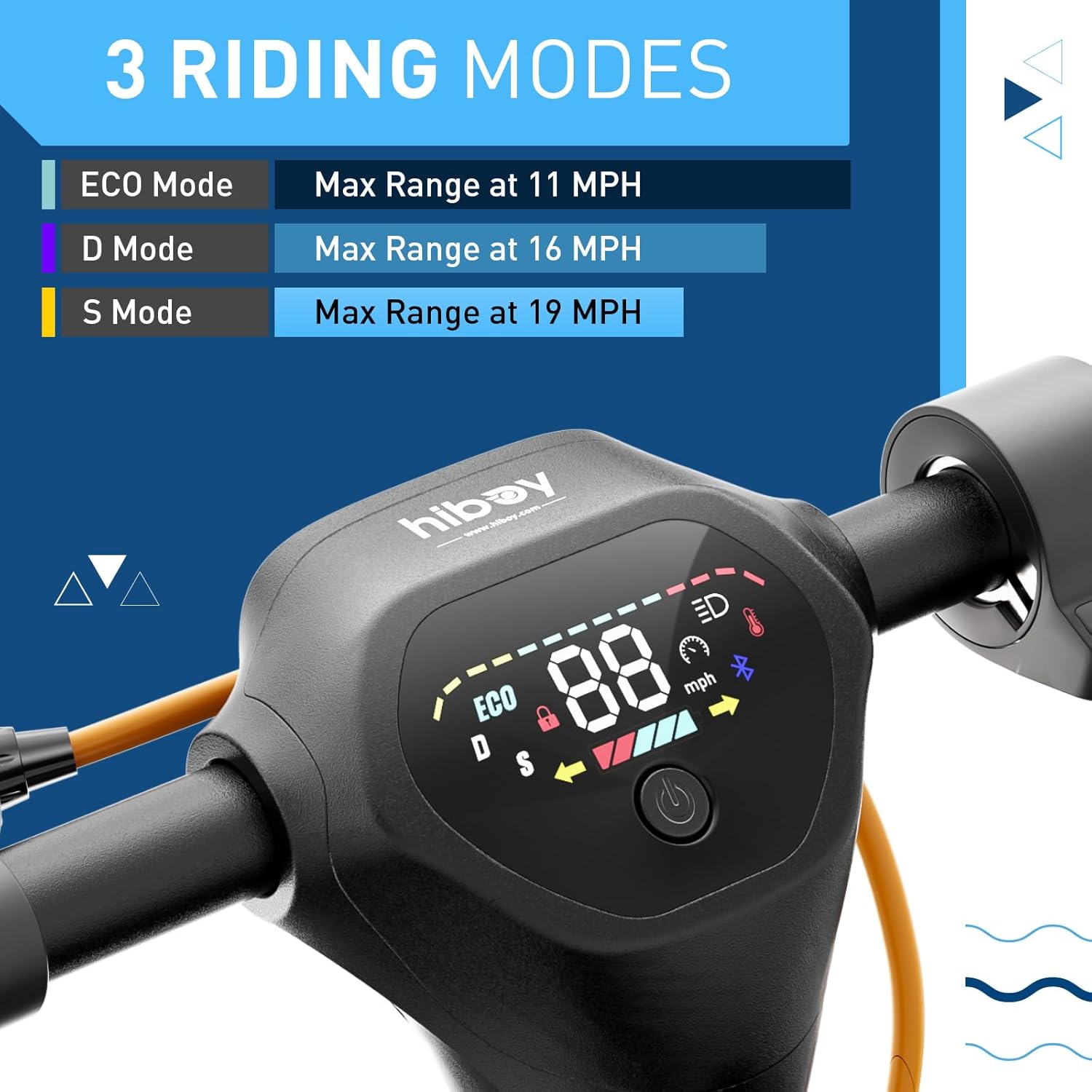 Hiboy S2/S2 MAX Electric Scooter, 350/500W Motor, 8.5/10