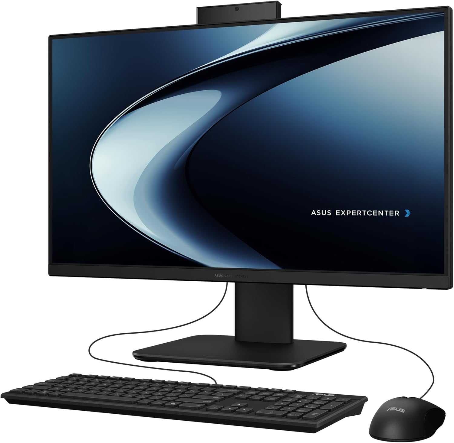 ASUS P440VA All-in-One, 23.8” FHD Anti-Glare Touch Display, 16GB DDR5 RAM, 1TB SSD, Intel® Core™ i5-13420H Processor, Windows 11 Home, Wired Keyboard and Mouse Included, P440VA-DS504T, Black