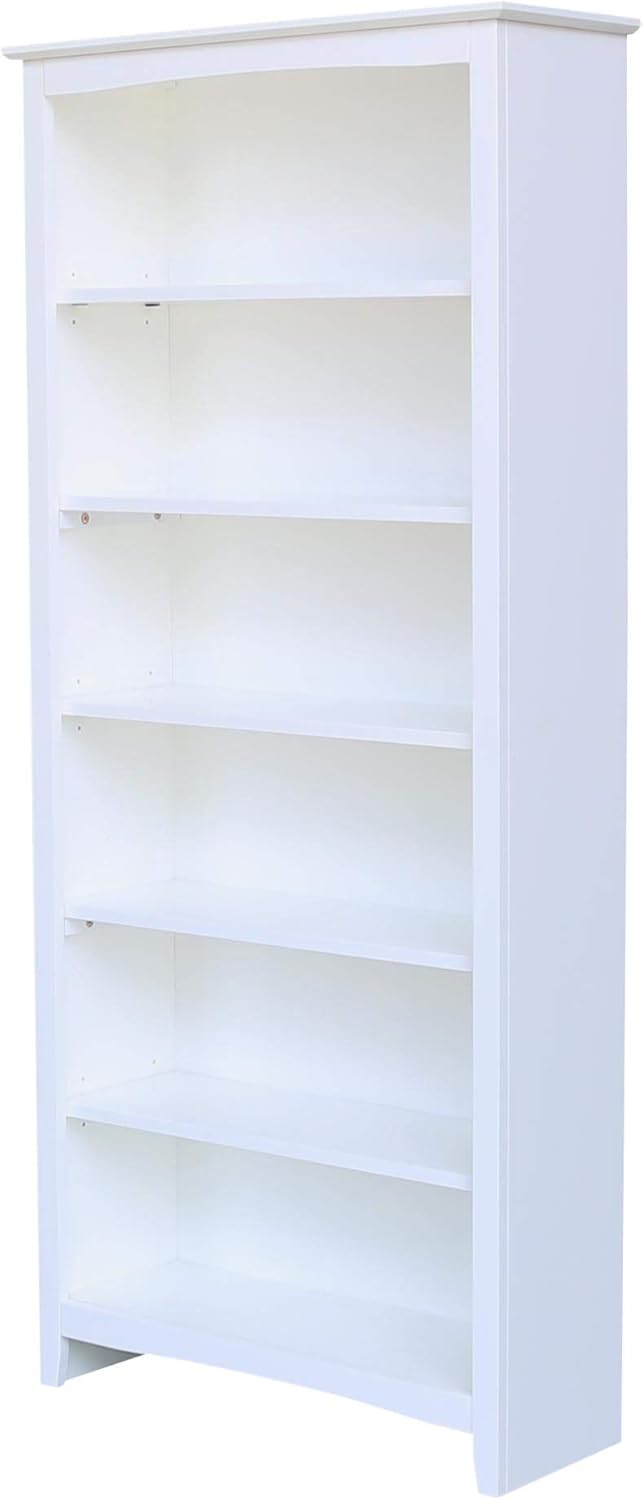 Shaker Solid Wood Bookcase, 72