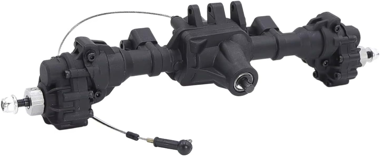 Compatible with TRX4 1/10 RC Crawler Car Upgrades Parts Front and Middle and Rear Axle Complete Portal Axles Set RC Front and Rear Axle(1Set)