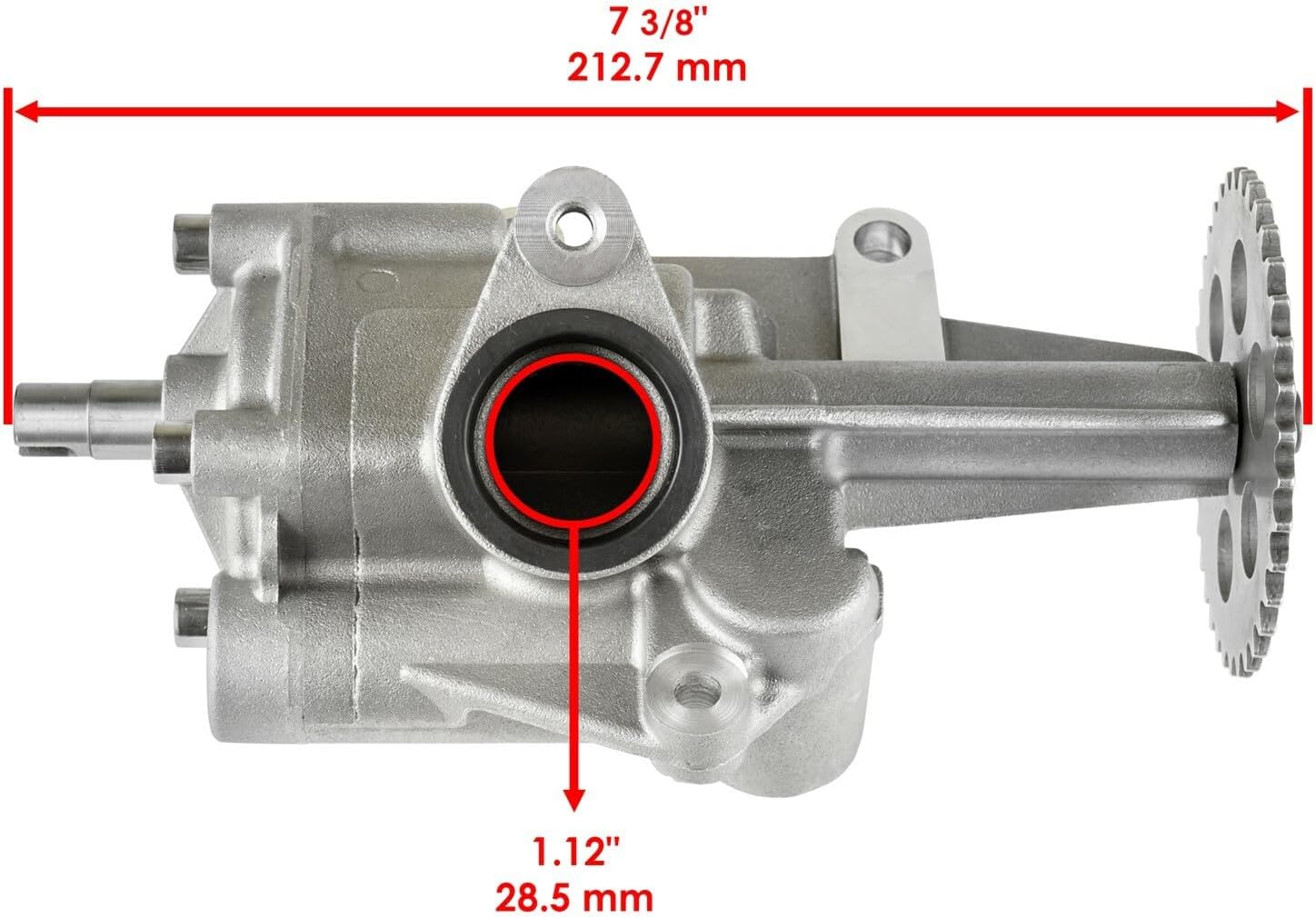 Replacement Powersports Parts for Complete Oil Pump w/Chain For Polaris RZR XP 1000 / RZR XP 4 1000 2014-2016 Mod-C8RC-75298
