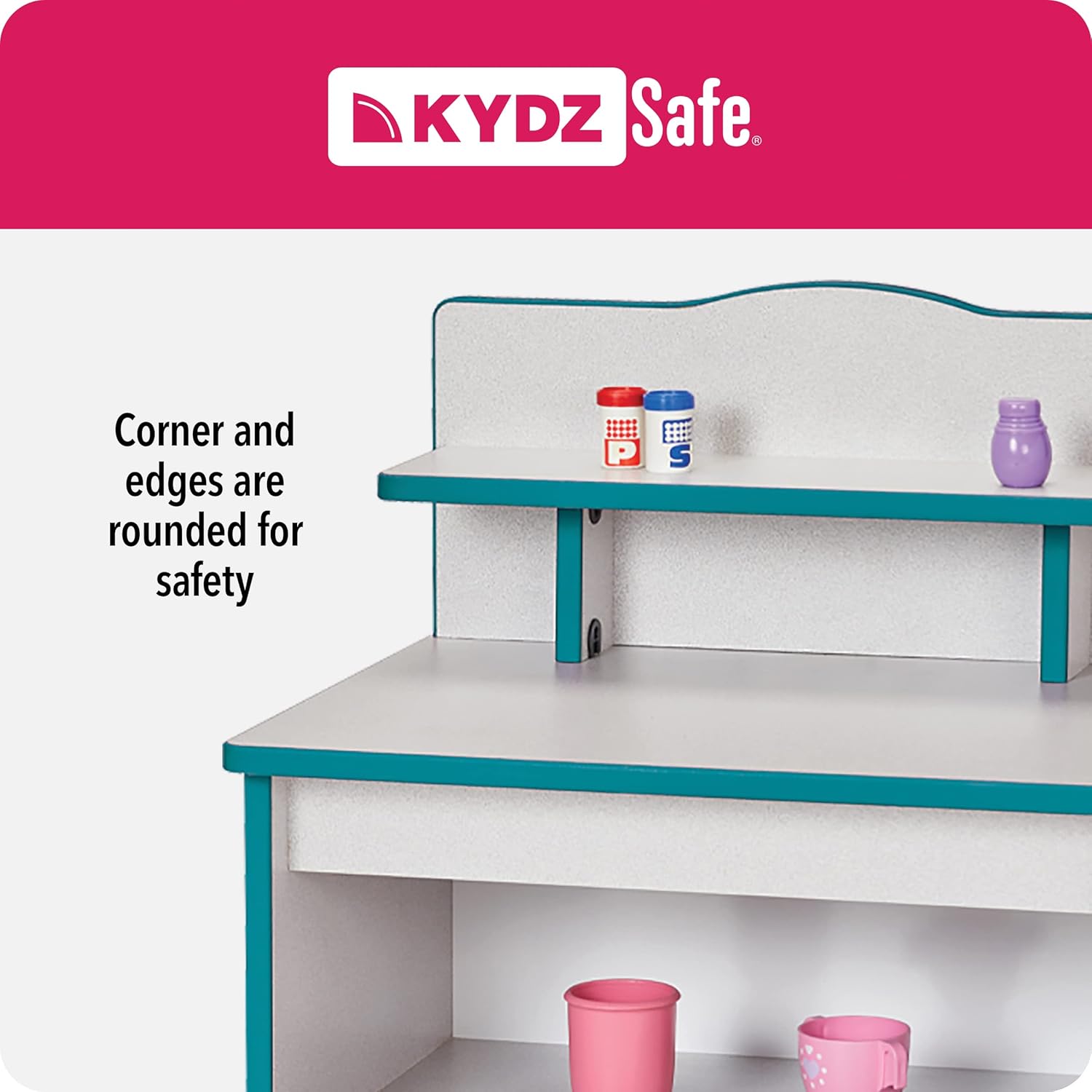 Jonti-Craft Rainbow Accents 0971JC180 Standard Bookcase, 47.5