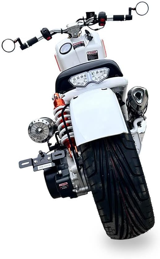 150CC ICEBEAR Stretched Scooter Generation 5 Scooter GEN V The Newest Generation, Ruckus Style Lightweight and Agile, Digital Speedometer, and a Leisure Ride PMZ150-22 Street Legal