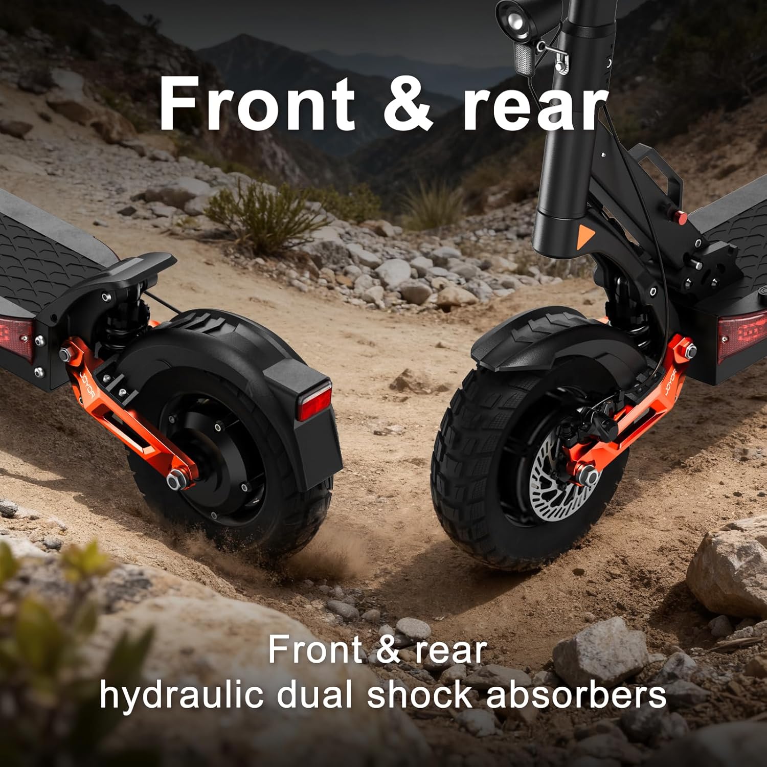 JOYOR S5/S10/T10 Electric Scooters,600W-2000W Motor,31-44 MPH Top Speed,34-47 Miles Range,10