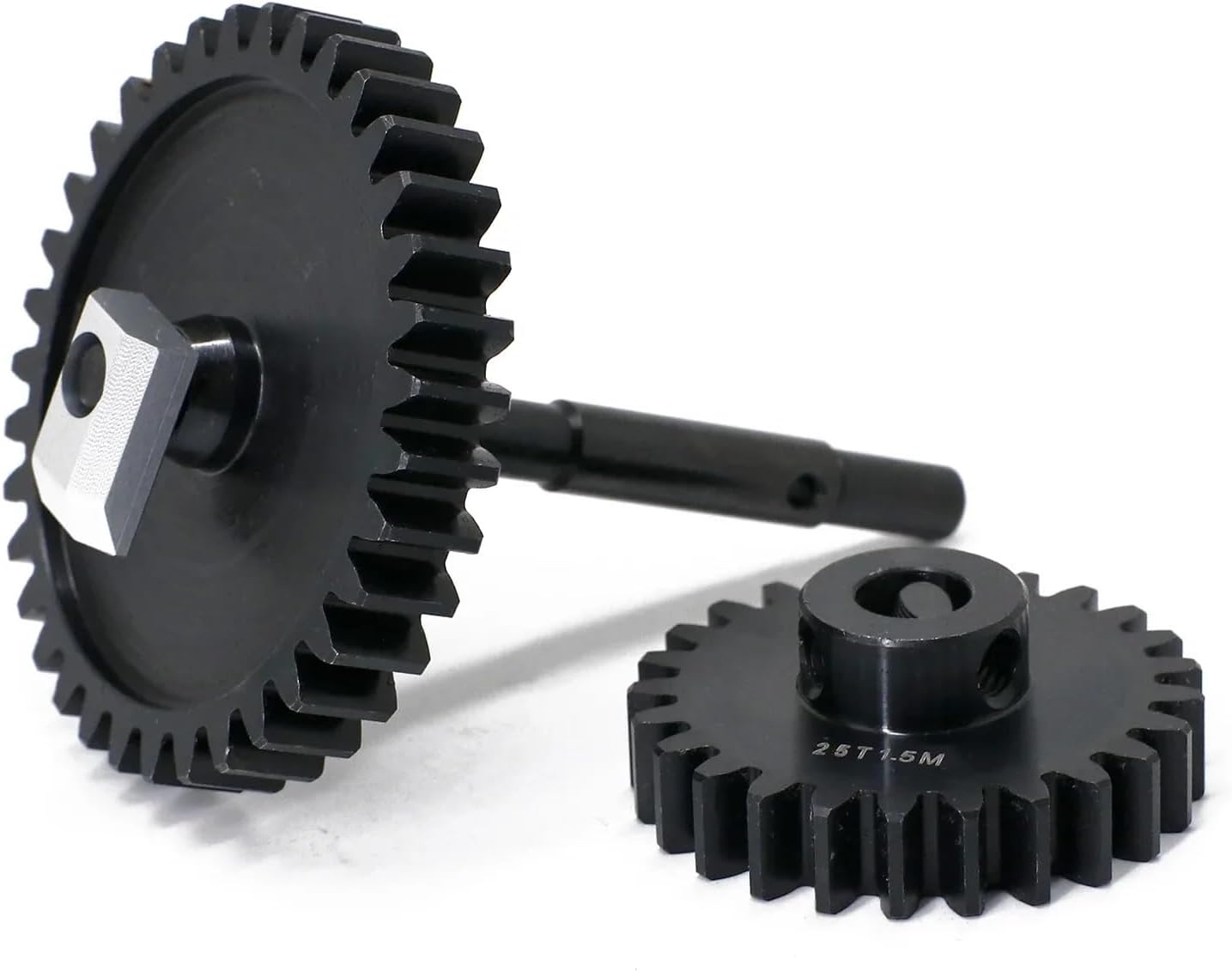 RC Models Spare Parts For Traxxas For X-Maxx 1/5 CNC 45 HD Steel 1.5Mod 20T 25T 30T 35T Pinion Spur Gear Set RC Car Upgrade Parts(30T 30T)