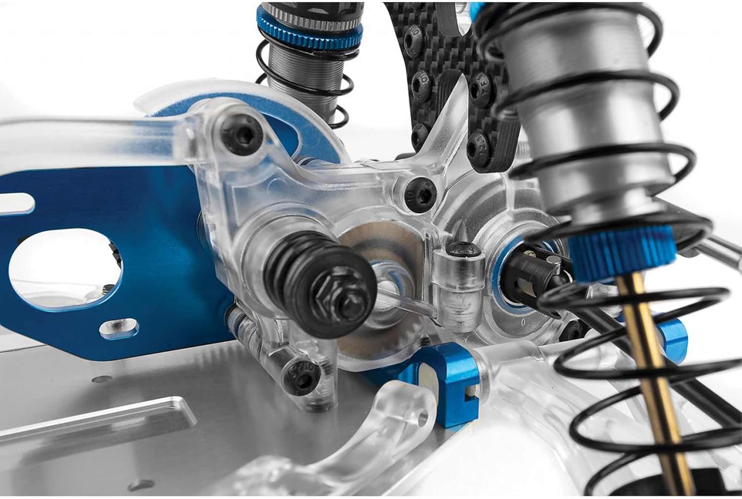 Horizon Hobby Team Associated B6.4 CC ASC90043 RC10B6.4CC Collector's Clear Edition 1/10 2WD Electric Buggy Kit Crystal, Small