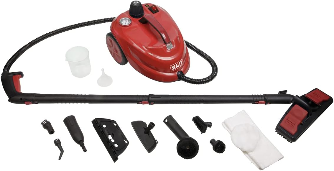 Sealey 2000W Steam Cleaner 1.8L Tank VMSC01