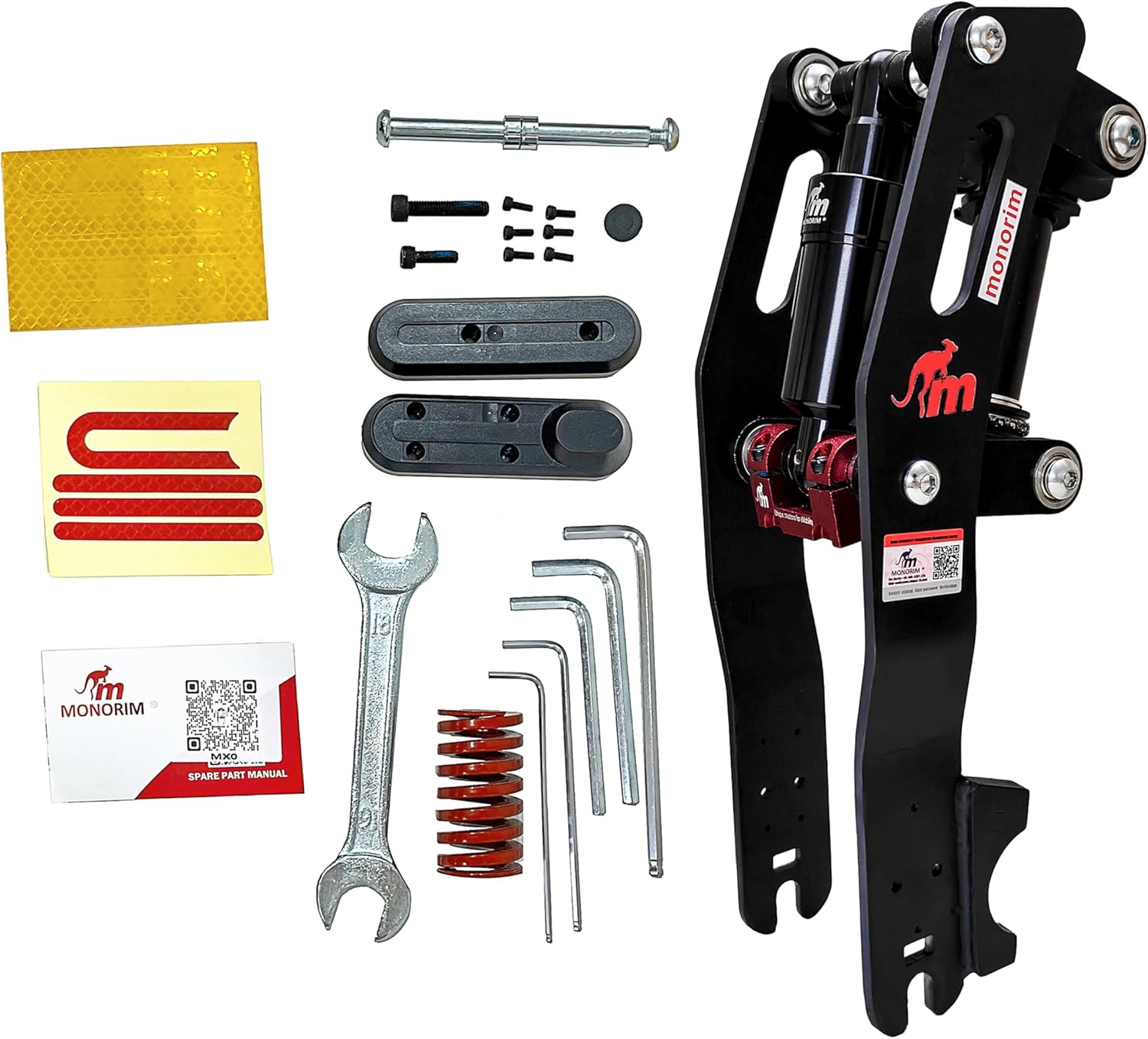 Monorim MF2 Front Suspension for Segway Ninebot Scooters F2 Shock Absorber Parts