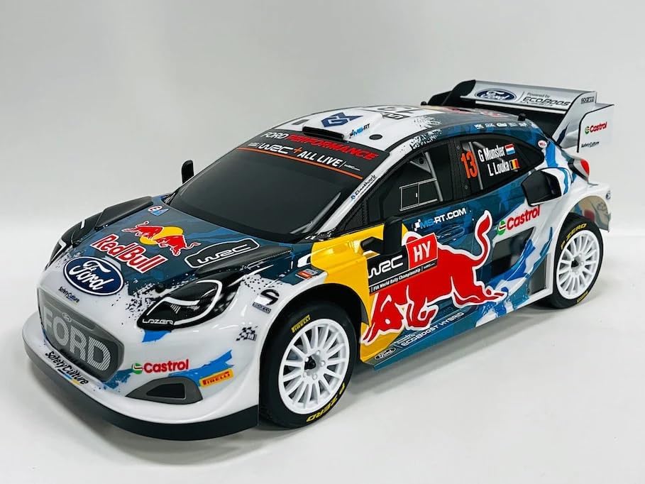 CEN Racing 2024 M-Sport Puma Rally 1 RTR with Brushless Motor, Sensorless Water-Proof ESC - Remote Control Car, RC Racing Car, RC Rally 1/8 Scale On Road Full 4WD Without Battery for Adults