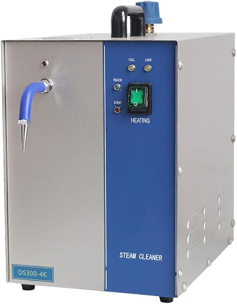 Electric Steam Jewelry Cleaning,4L Jewelry Cleaner Steam Cleaner Machine, 2200W Stainless Steel Professional Jewelry Cleaner