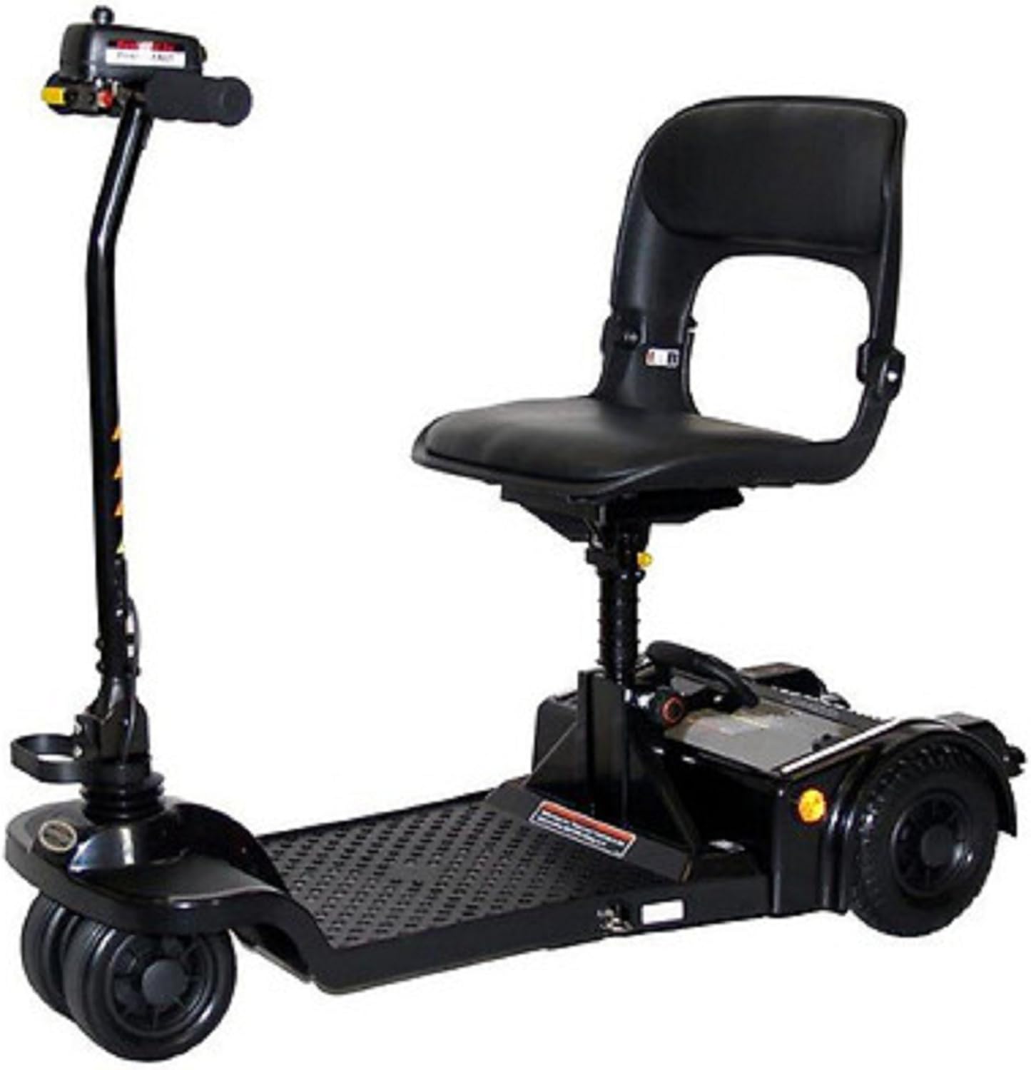 Shoprider - Echo Folding - Travel Scooter - 4-Wheel - Black