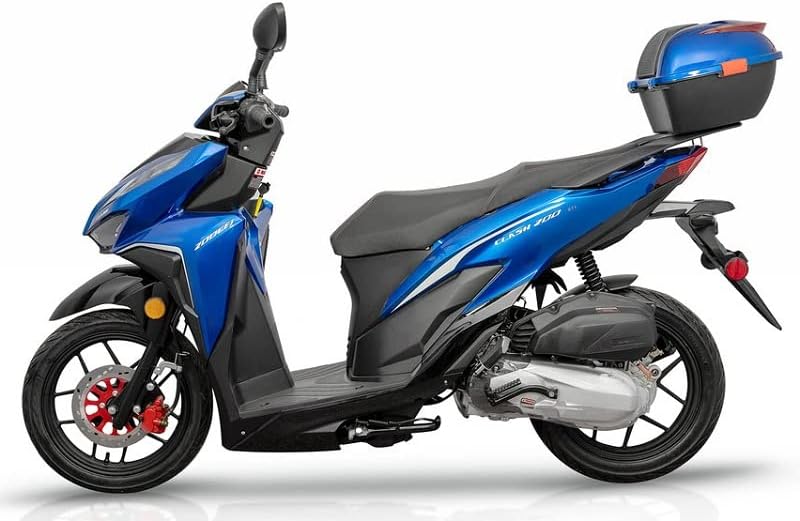 HHH Clash 200 EFI Adult Gas Street Scooter CLASH200 EFI Big Size 200cc Scooter Motorscooter (BLUE)