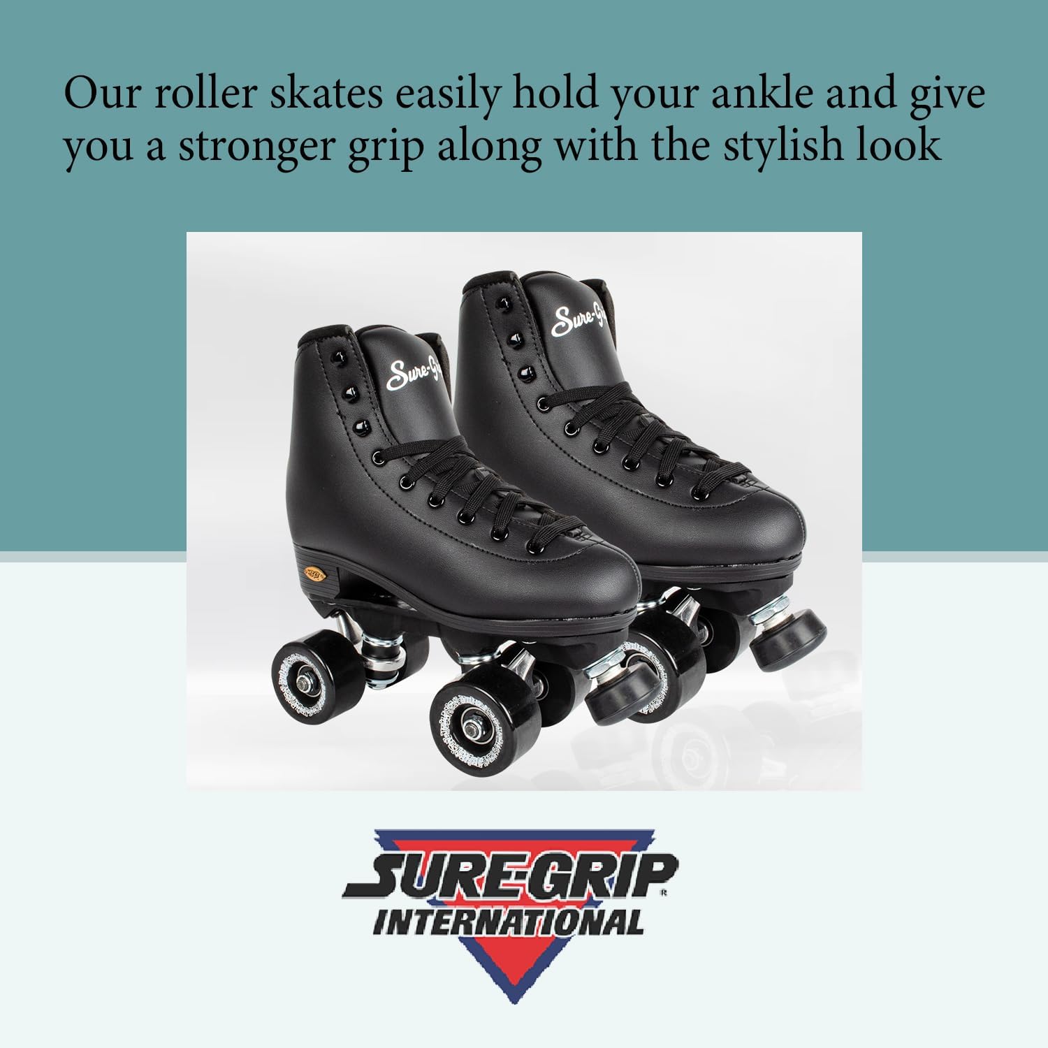 Sure-Grip Fame Indoor Rollerskates