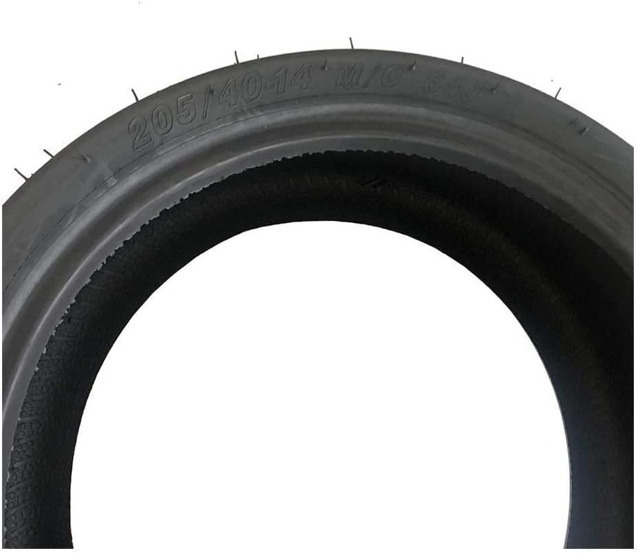 Electric Scooter Tires 205/40-14 Tubeless Tires Wear-Resistant Non-Slip Road Tires Suitable for Kart//Harley Motorcycle Tire Modification Parts,Wearable