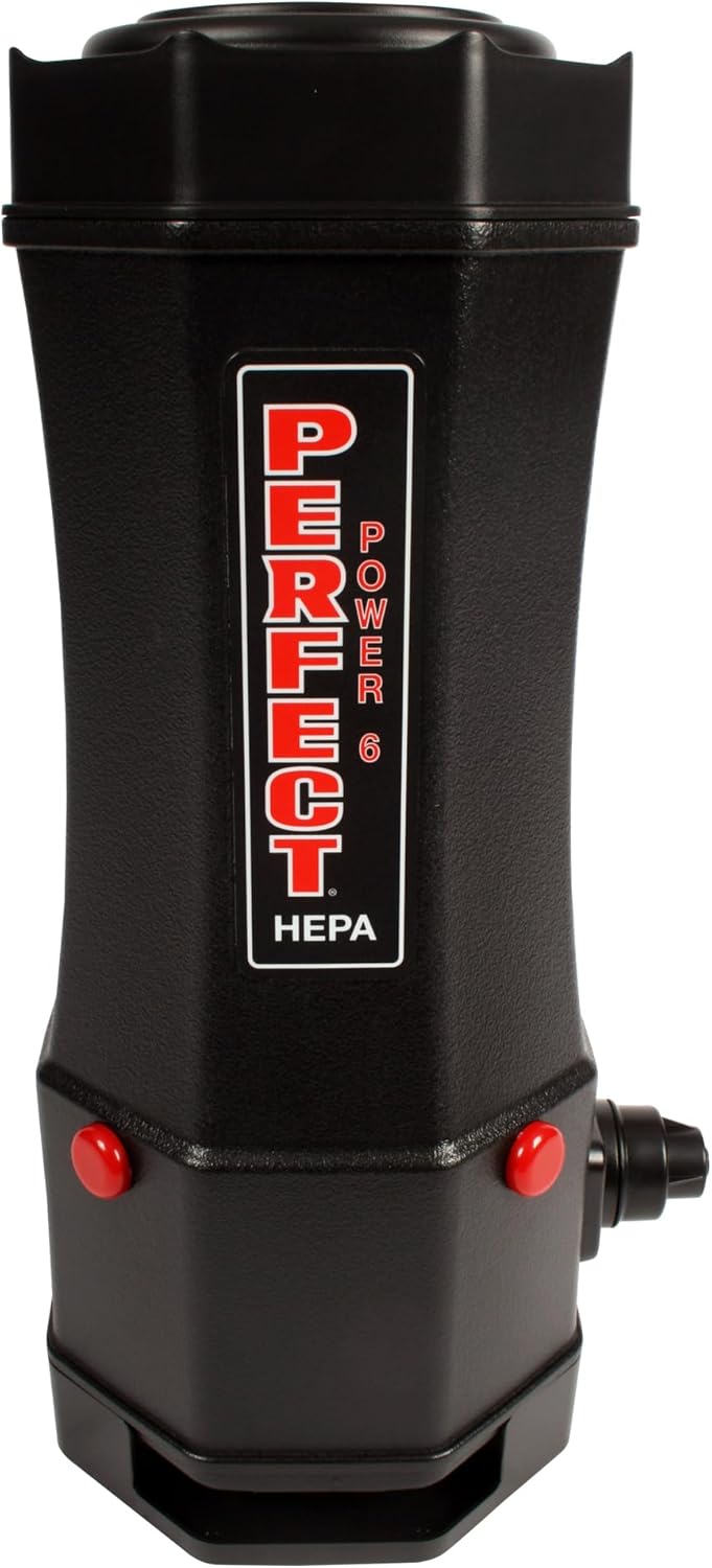 Cen-Tec Systems 6 Qt. HEPA Commercial Backpack Vacuum with Attachment Set