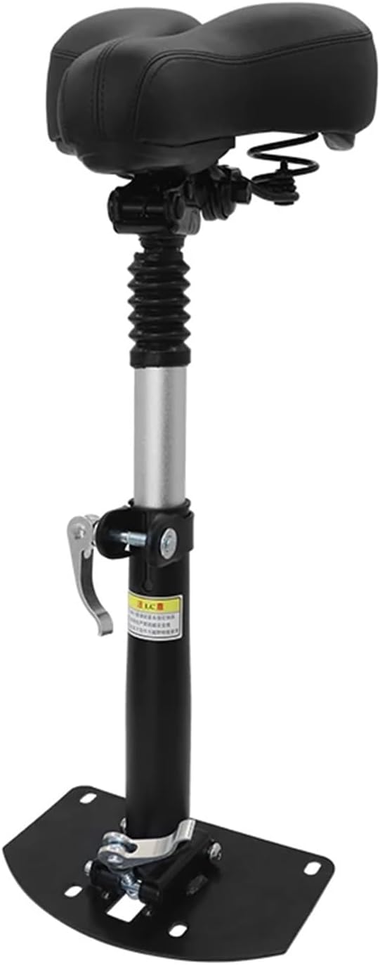 Scooter Seat Foldable Saddle Aluminum Alloy Shock Absorbing Chair Compatible with Xiaomi Mijia 1S M365 PRO PRO2 DIY Upgrade Accessories(A Set)