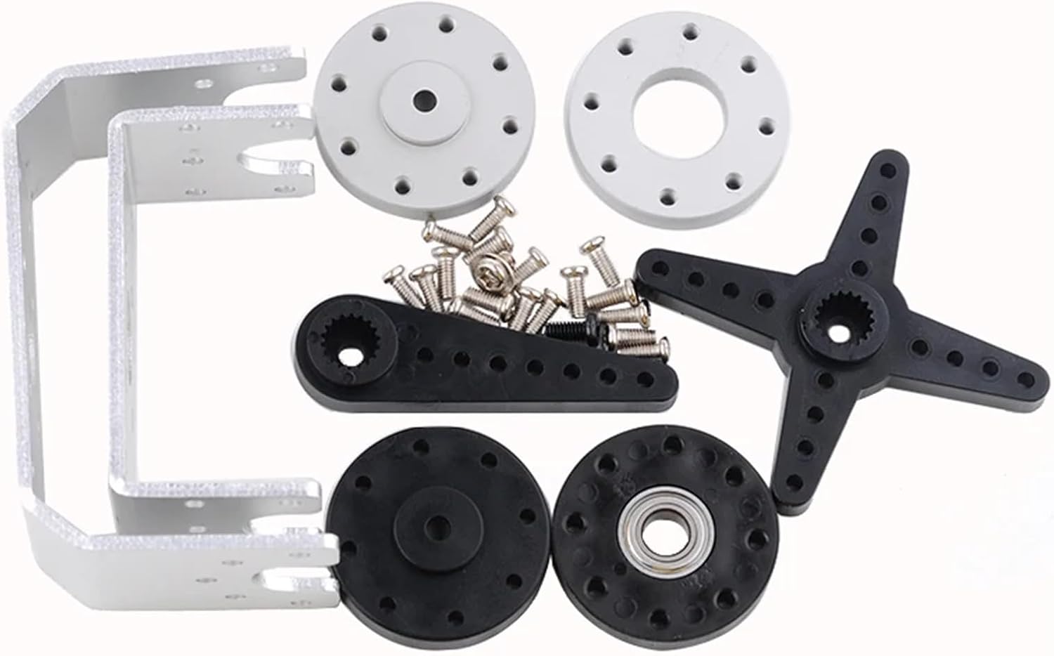 80kg High RDS5180 Dual Axis Digital Servo Motor Steel Gears Metal 180°/270° Servos DIY Toys Parts for RC Car Robot Model(2pcs 270 Degree)