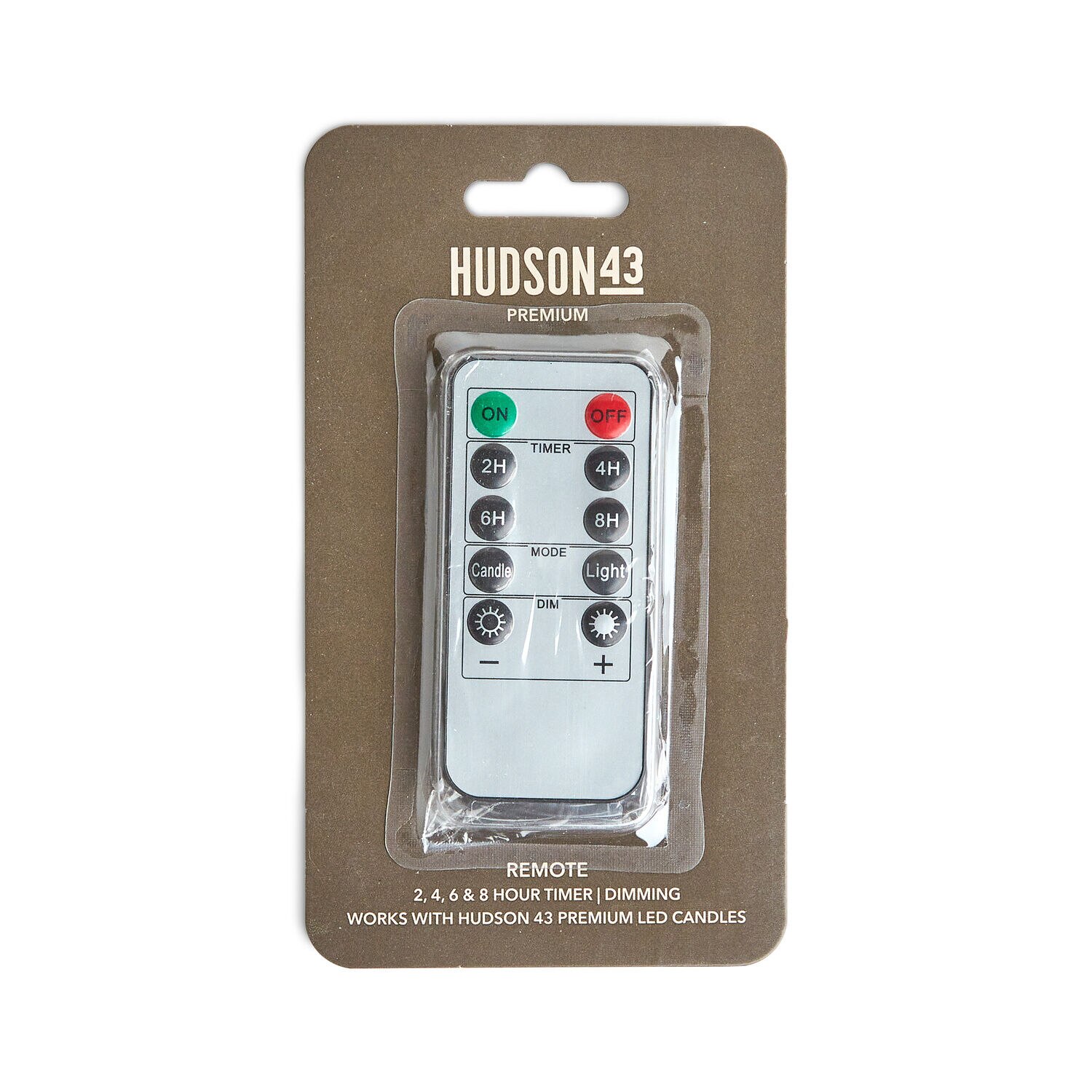 LED Candle 10 Function Remote by Hudson 43