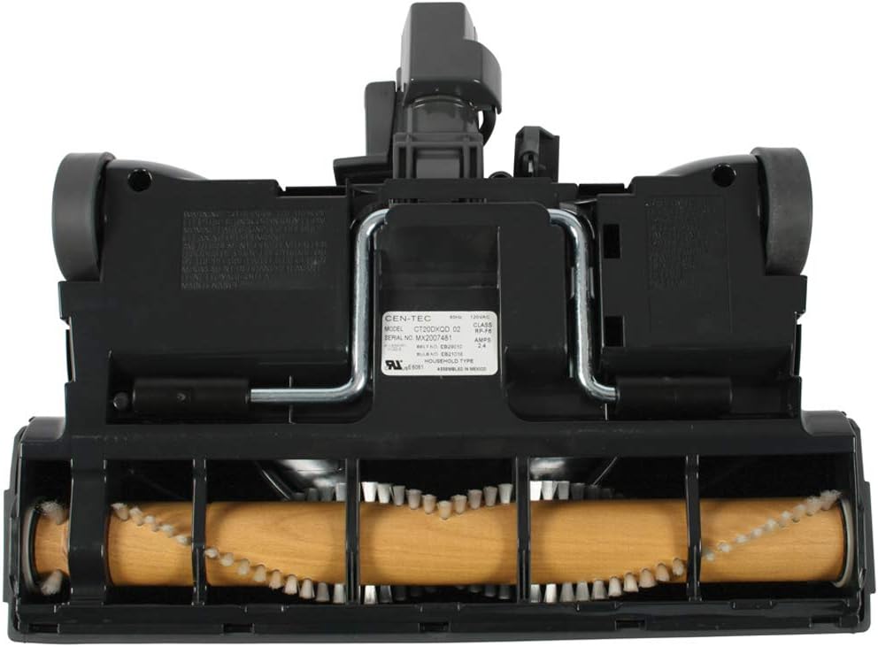 Cen-Tec Systems, 94775, CT20QD Quiet Drive Central Vacuum Nozzle with Integrated Wand, Black