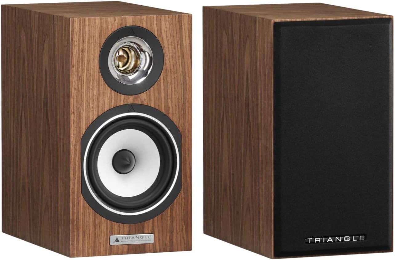 triangle Esprit Titus Ez Hi-Fi Bookshelf Speakers, Maple, Pair