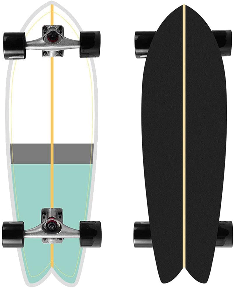 Skateboard, Long Boards Skateboard, Complete Board 31 X 8 Inch Skateboards with, for Children, Adolescents and Adults, Load 150kg,b