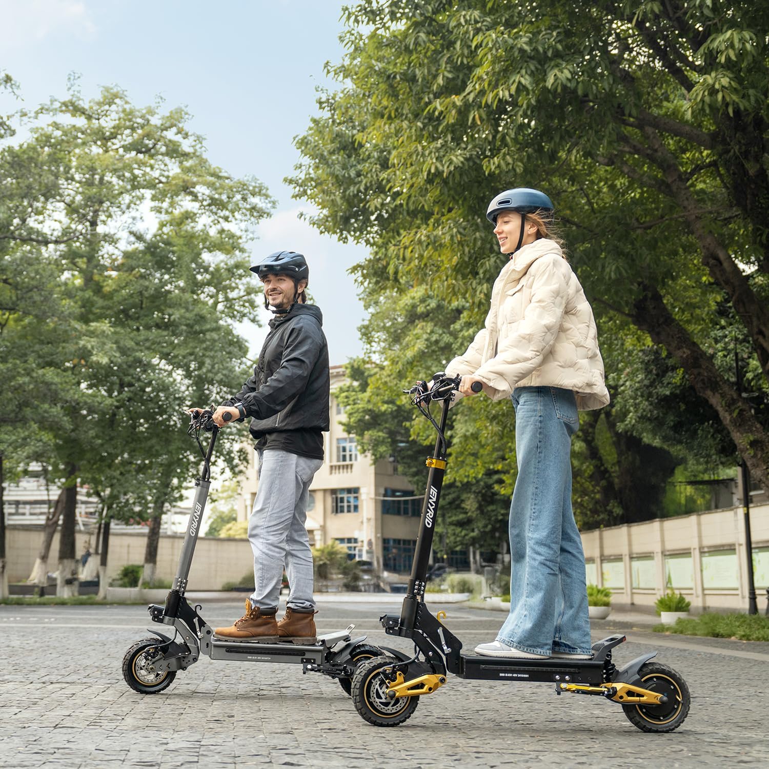 2400W Electric Scooter 20.8Ah Dual Brakes 55KM/H, Septuple Shock Absorbers, 10