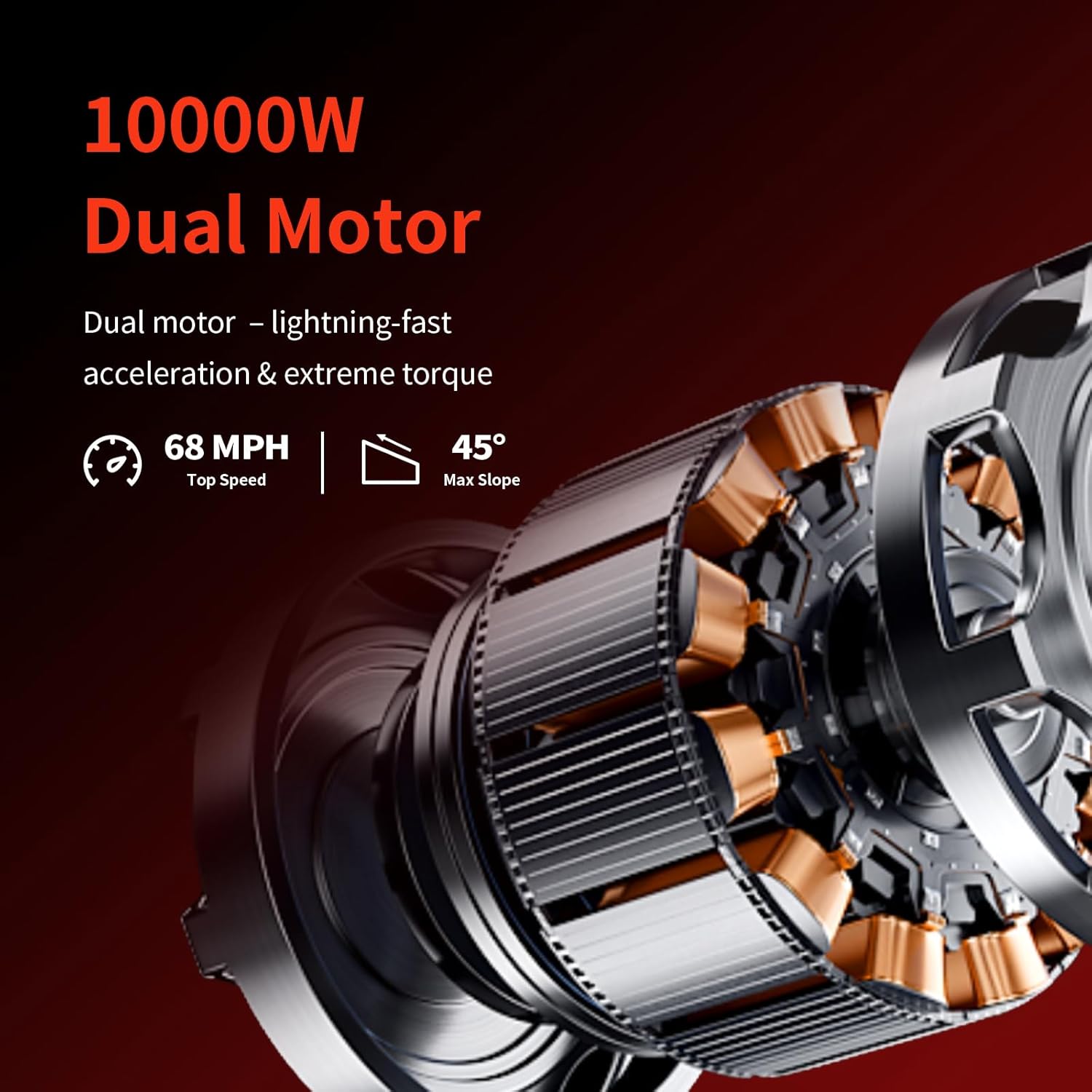 T90 Pro Electric Scooter for Adults, 10000W Dual Motor, 68 MPH Max Speed, 72V Removable Battery, 14