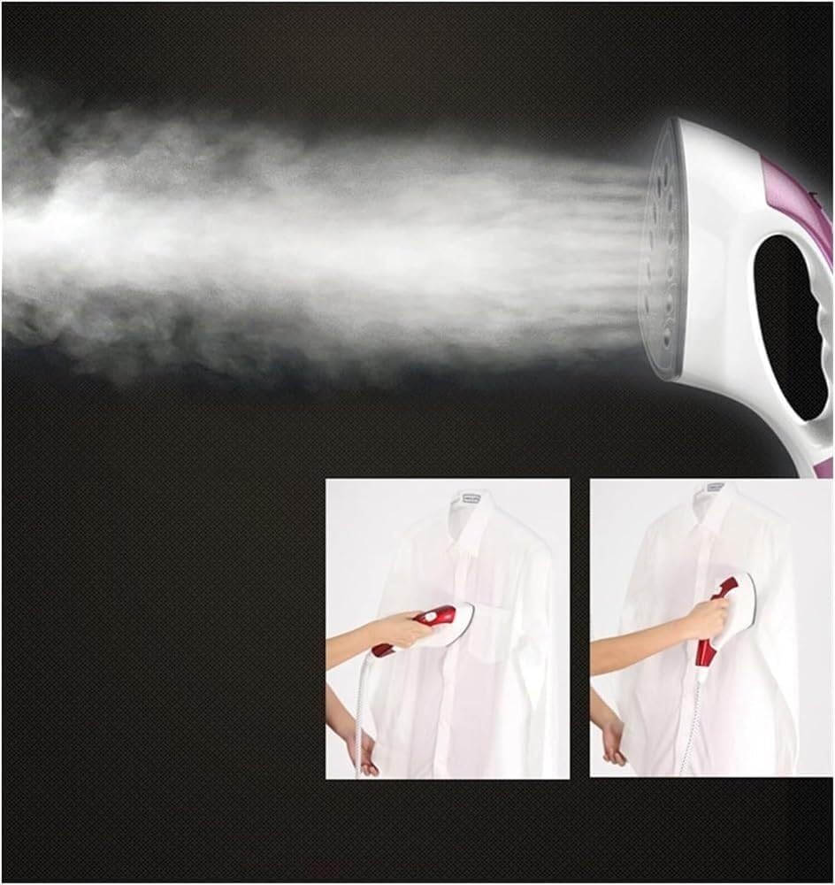 1.6L Handheld Clothes Steamer Iron, Household Garment Steamer with 12 Adjustable Steam Settings, Vertical Ironing Function, Fast Heating, Continuous Steam