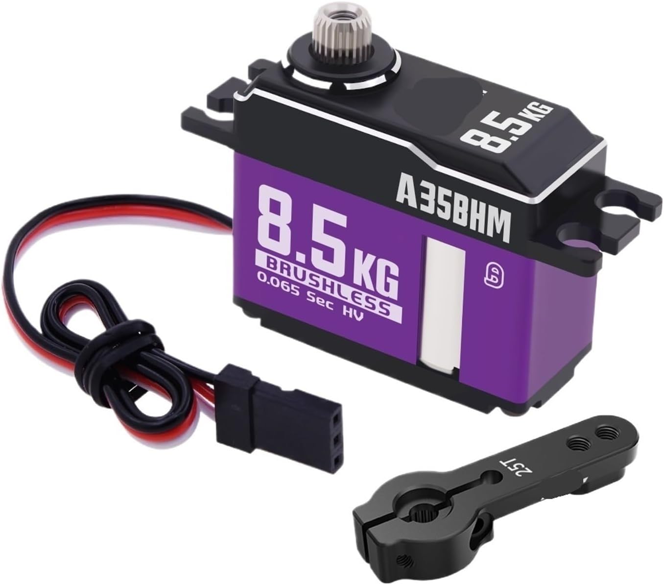 A35BHM High Speed ​​8.5KG Gear HV Brushless Programmable Digital Servo for 1/12 Scale(A35BHM 8.5KG Set 1)