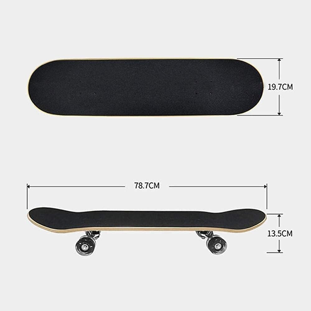 Four-Wheel Skateboard, kickboard Made of Maple, 31-inch Professional
