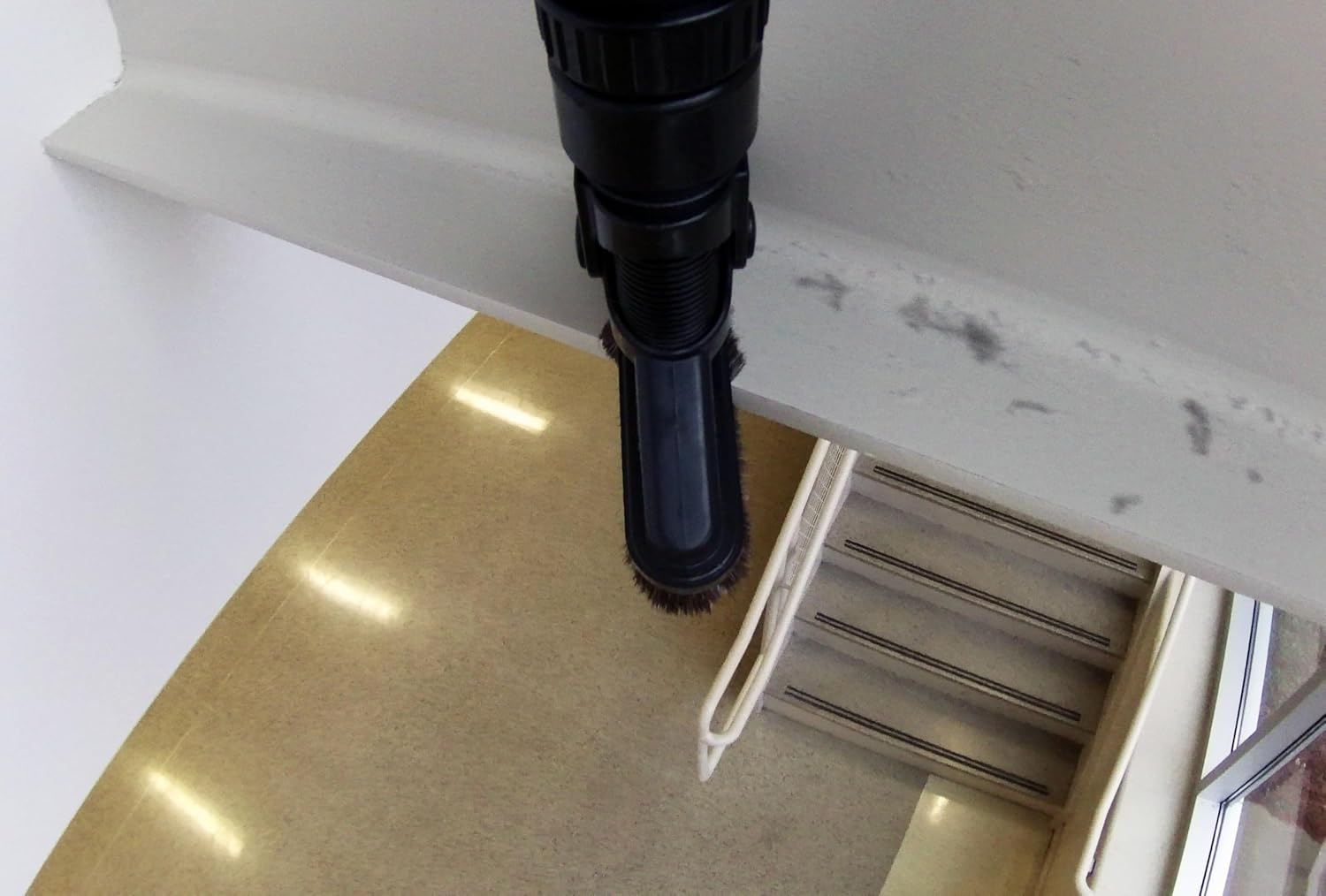 Cen-Tec Systems 90903B 21 Foot High Reach Vacuum Attachment Kit with Carry Bag, Black