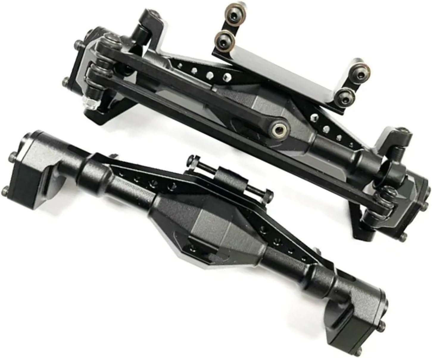 RC Vehicle Axles Compatible with Axial for UTB18 1/18 RC Car Part Front Rear Axle RC Upgrade Part Aluminum Alloy Rc Front Rear Axle Upgrade Accessories(Color:2)