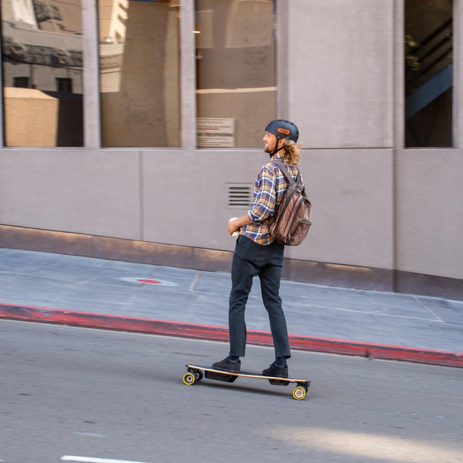 MEEPO Campus V3 Series/Envy Electric Skateboard with Remote, Top Speed Up to 29 Mph, 4 Speed Smooth Braking, Easy Carry Handle Design, Suitable for Adults & Teens