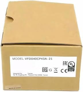 VFD040CP43A-21 CP2000 Servo Drive 4Kw 55Hp VFD VFD040CP43A-21 Sealed in Box 1 Year Warranty