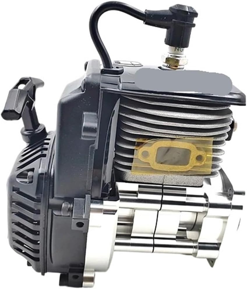 Rc Car Gas 4 Bolt 38cc Engine (with 1191 Carburetor &CNC Cylinder Case) Compatible For 1/5 HPI ROVAN ROFUN BAJA Losi 5ive T FG GoPed RedCat