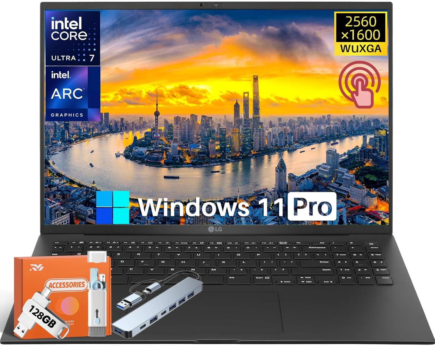 LG Gram 17 Touchscreen Business Laptop, Copilot+ PC, 17