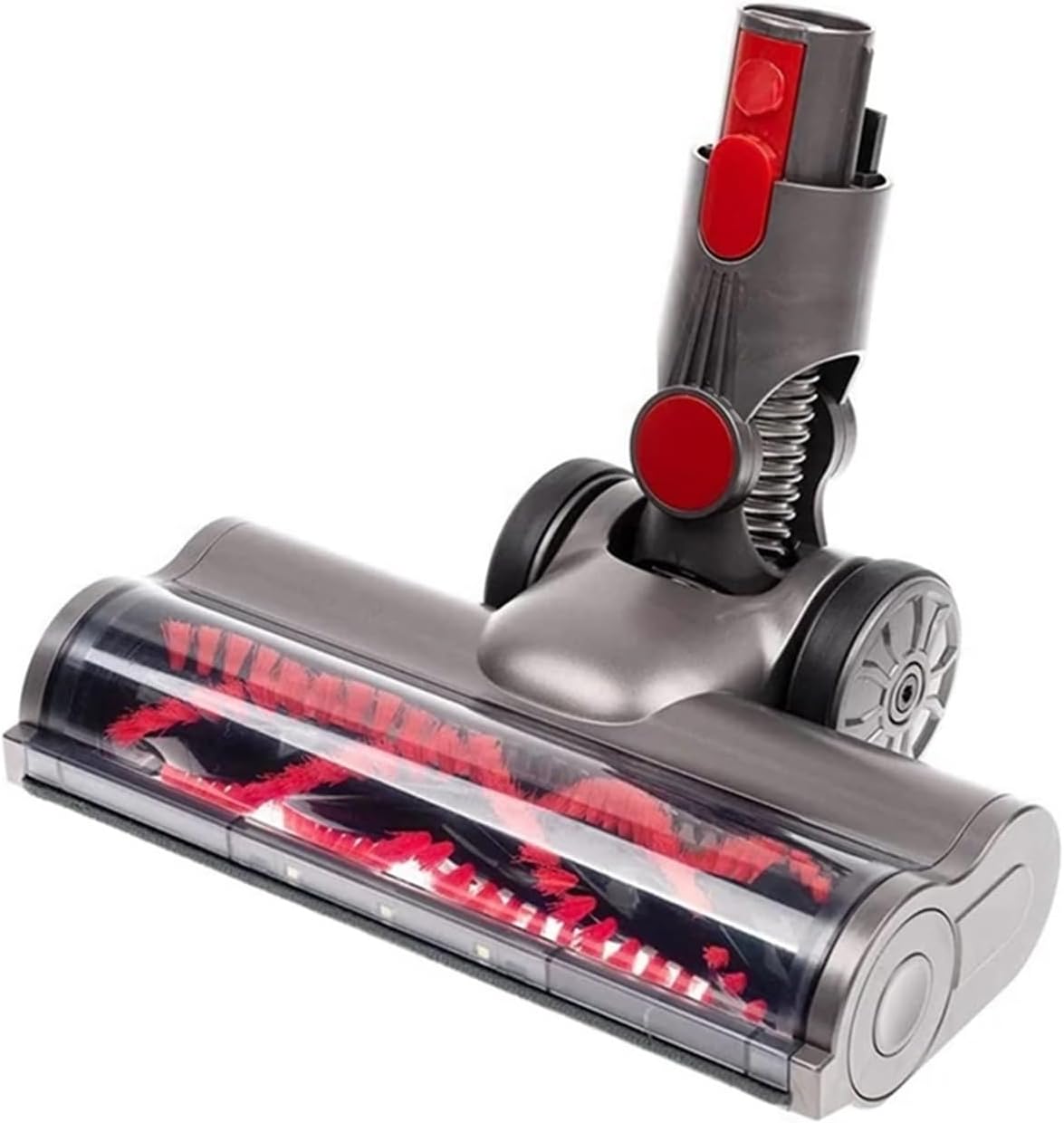 ORCOW 2X Turbine Brush Head Compatible with V7 V8 V10 V11 V15 Vacuum Cleaner Floor Attachment with LED Headlights