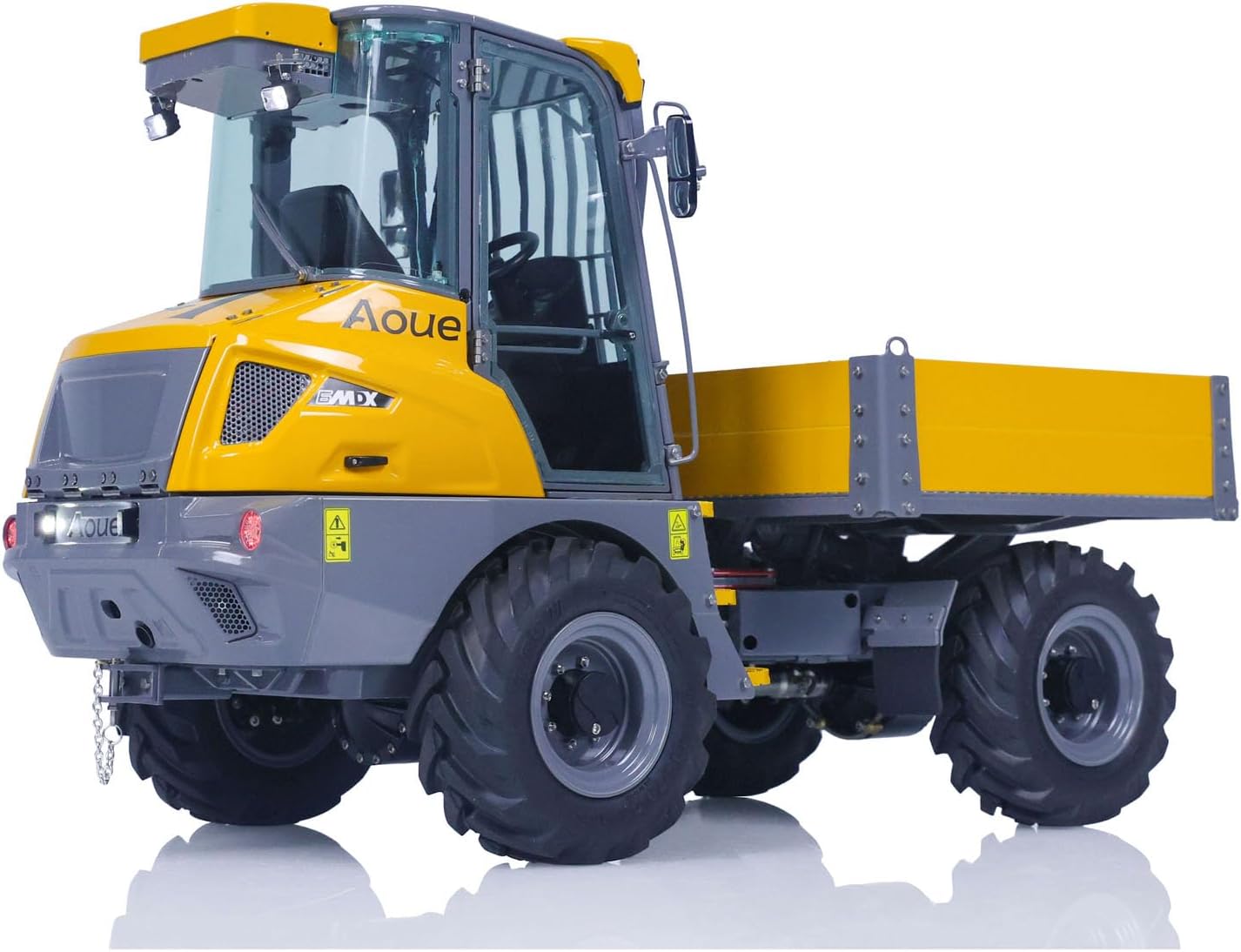 TOUCAN RC HOBBY LESU Metal 1/14 RC Hydraulic Dumper Car 4x4 All-Wheel Drive with Differential Locks 6MDX-B Remote Control Tipper Trucks