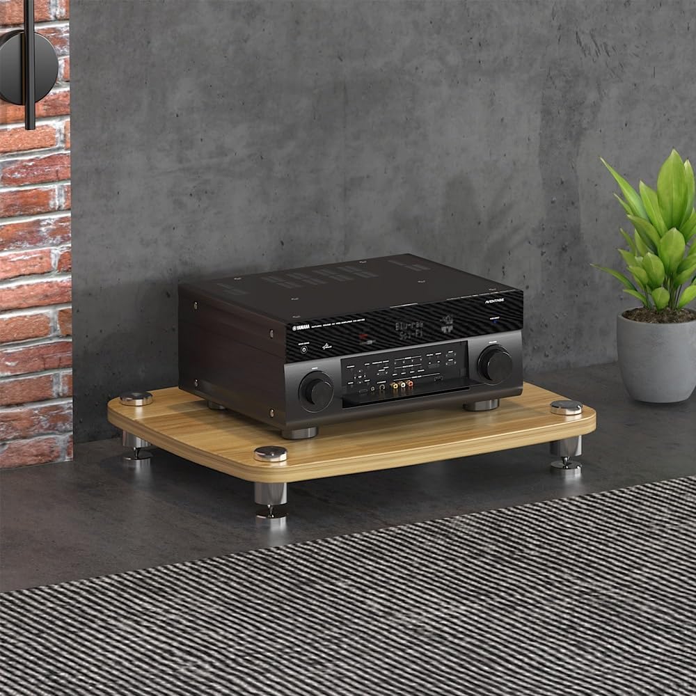 Modern AV Cabinet Audio Rack Shelf Media Stand