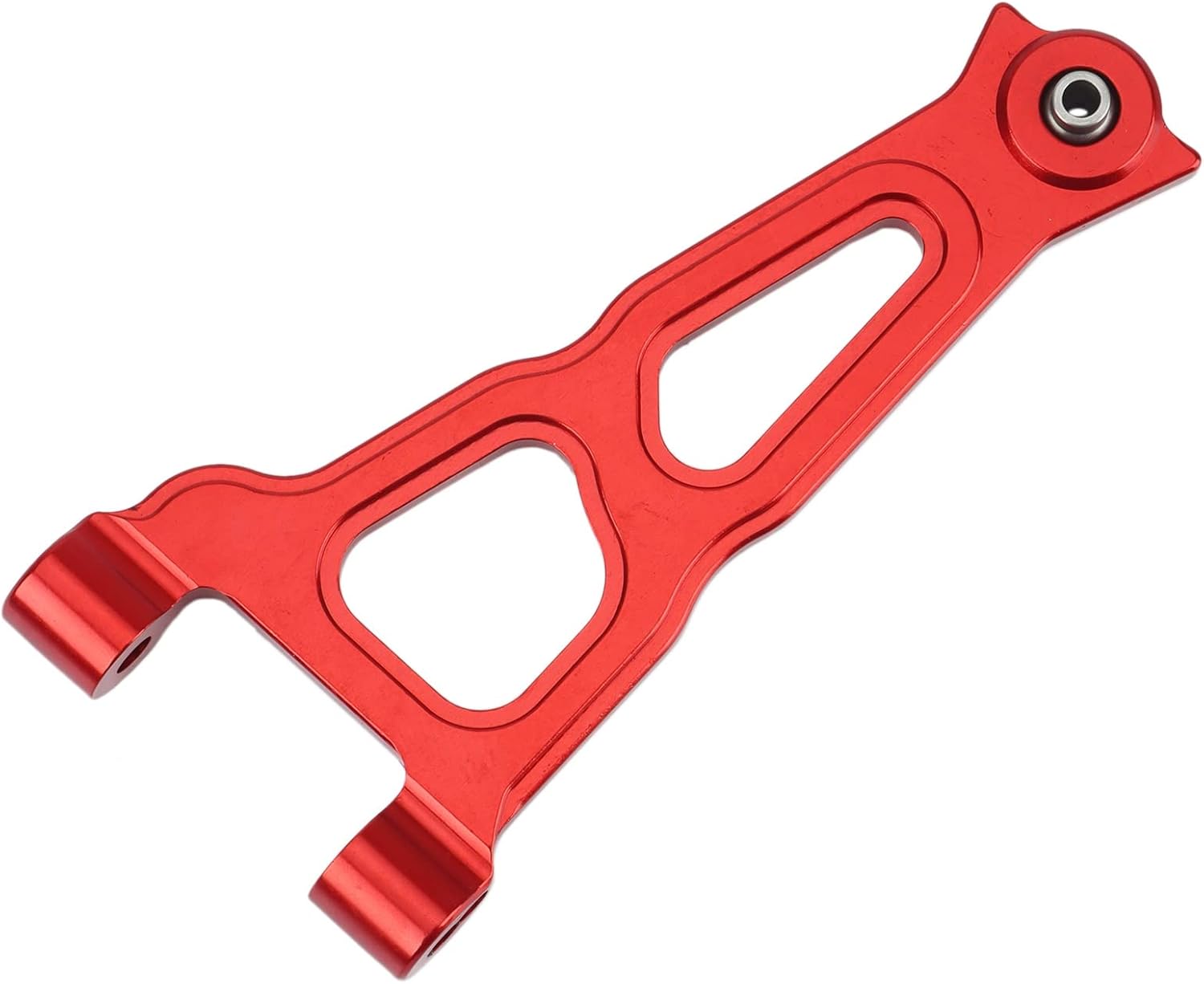 GERALD Pack of 2 Metal Front Upper Control Arm for Super Baja 1/6 Desert Truck RC Car Upgrade Parts, Red
