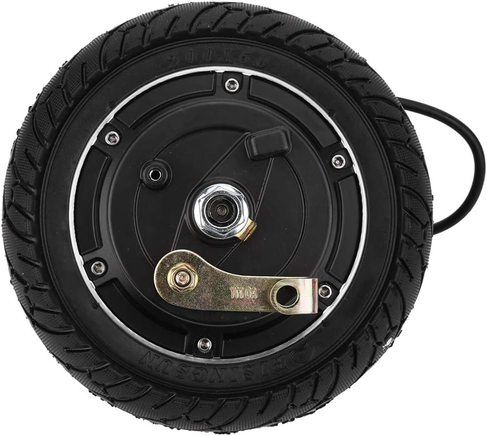 Scooter Brushless Hub Motor, 36V 350W Electric Scooter 8 Inch Anti-Skid Wheel Tire Set Lightweight Fast Start Accessory