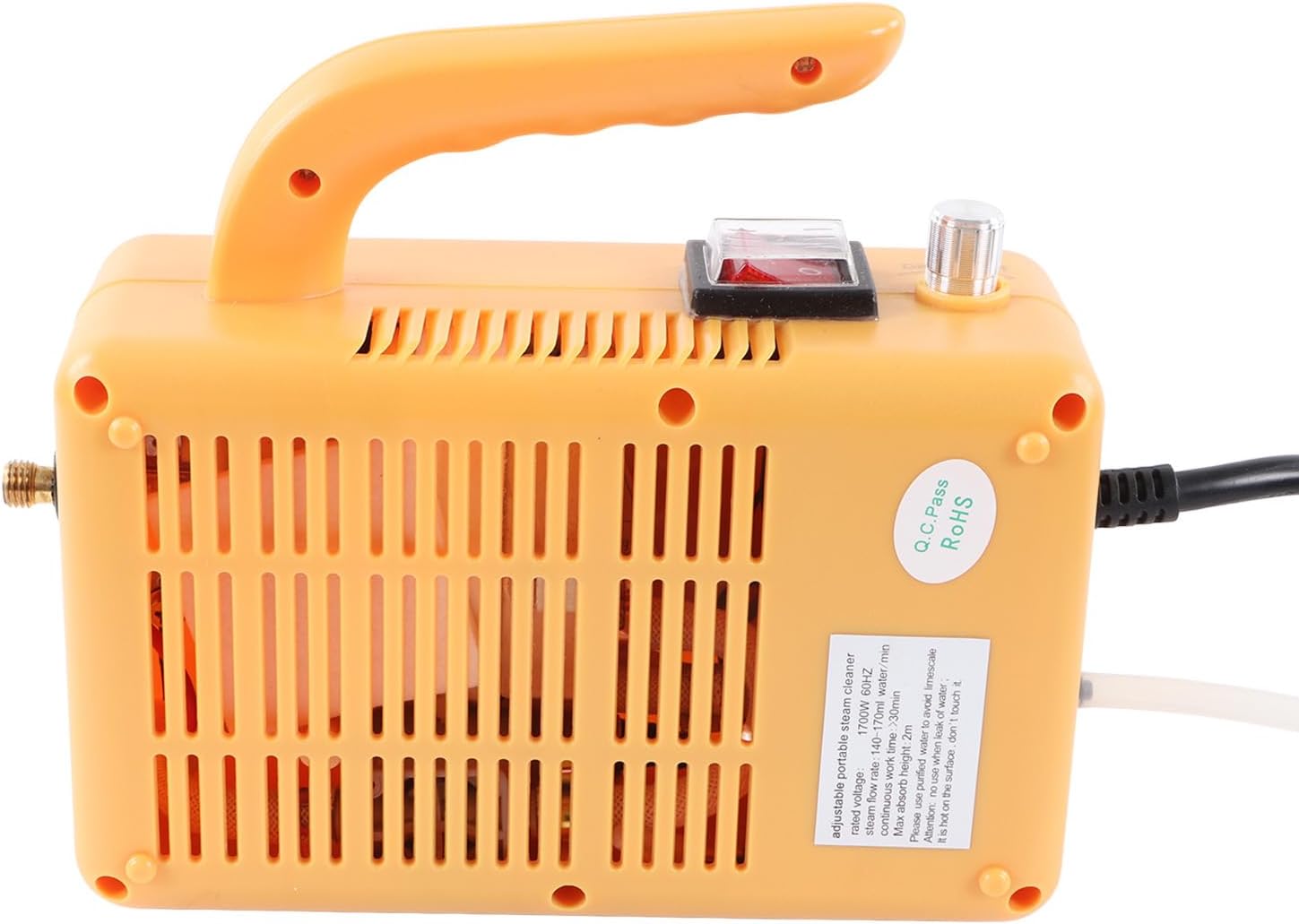 EVTSCAN 1700W High Pressure Steam Cleaner with Flashlight Extension Tube Handheld Steam Cleaning Machine.(US)