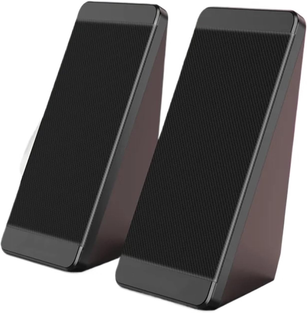 Wired Computer Speakers PC Elevation Angle Horns Volume Control for Desktop Bass Notebook Smartphone
