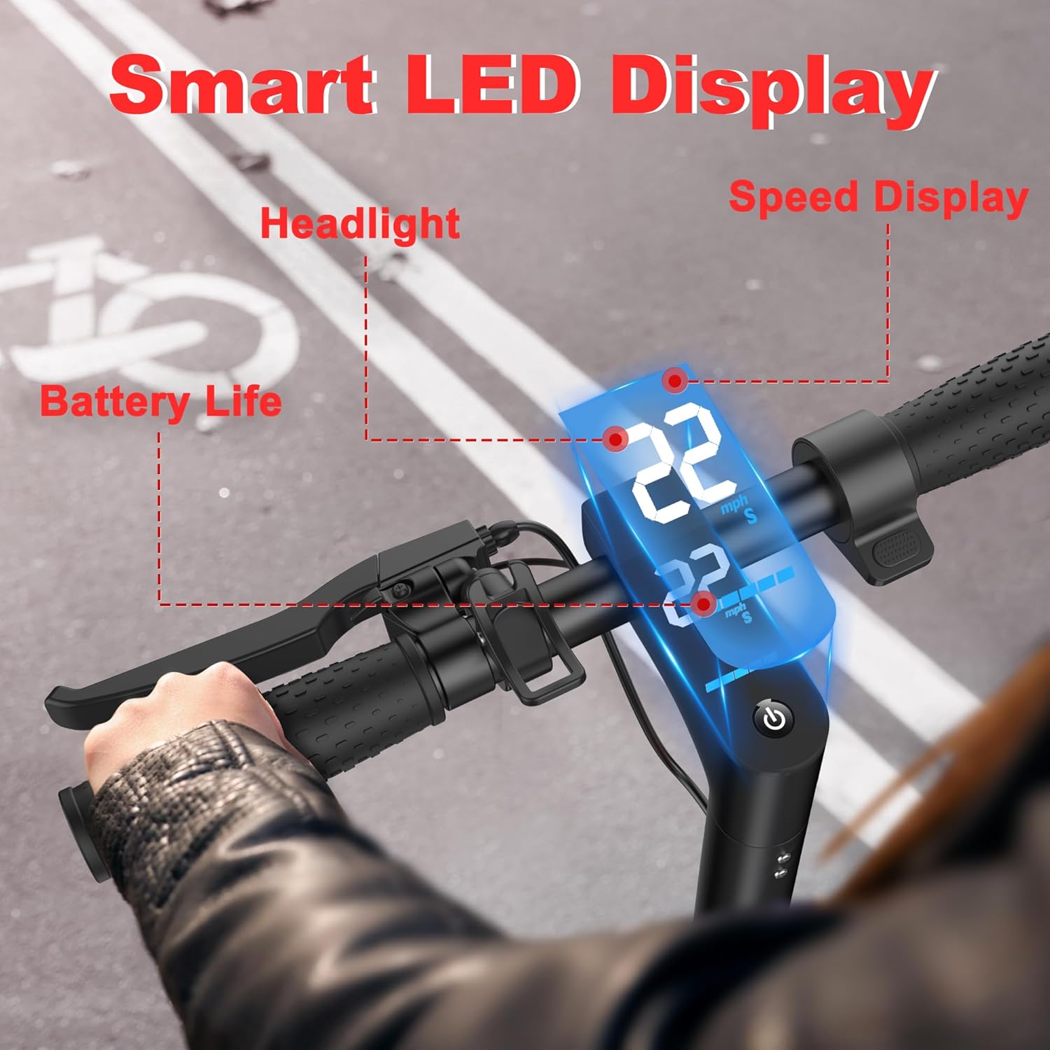 Maxshot Electric Scooter, 8.5